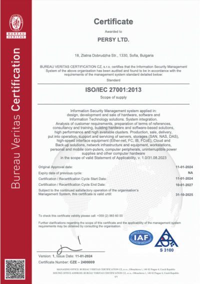 ISO/IEC 27001:2013