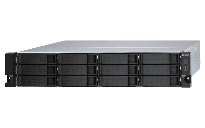 Qnap,TL-R1200S-RP, 2U, 12 x SATA 6Gb/s, 3 x SFF-8088, high-capacity JBOD storage enclosure with redundant power