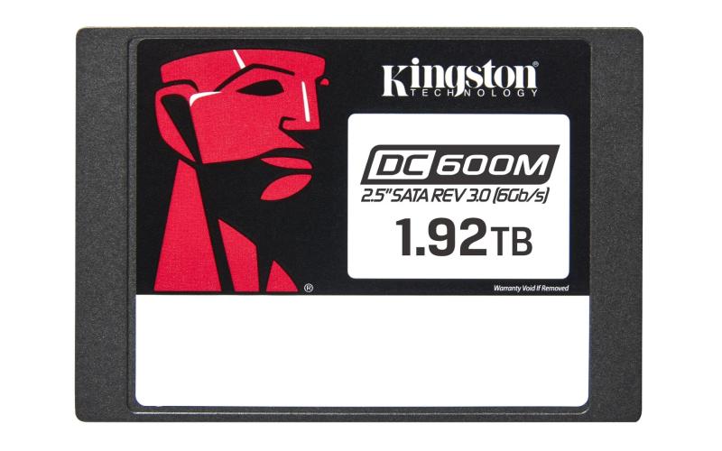 SSD 1.92TB SATA 6Gb DC600M (Mixed-Use) (1.6 DWPD)  1.6  DWPD