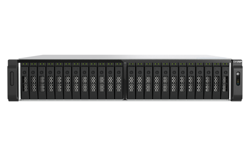 Qnap, TS-h3077AFU-R5-32G Дисков масив NAS, Intel® Xeon® E-2378 8C 16T 2.6GHz, up to 4.8GHz 2x10GbE RJ45 800